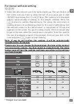 Preview for 23 page of Moulinex Delicio Tactile Manual