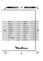 Предварительный просмотр 7 страницы Moulinex DFC1 Manual