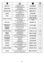 Предварительный просмотр 98 страницы Moulinex DOUBLE CLIC LM238125 Manual