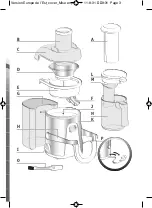 Preview for 2 page of Moulinex Easy Fruit JU650 Manual