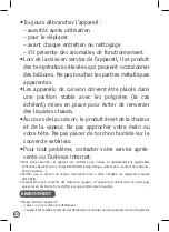 Предварительный просмотр 12 страницы Moulinex Easy rice MK123D10 Manual