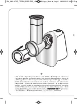 Предварительный просмотр 2 страницы Moulinex Fresh Express DJ75 Series Instruction Booklet