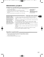 Preview for 17 page of Moulinex GM 7070 Prompteo Manual