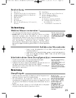 Preview for 25 page of Moulinex GM 7070 Prompteo Manual