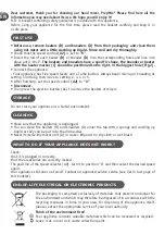 Предварительный просмотр 6 страницы Moulinex HM450B10 Manual