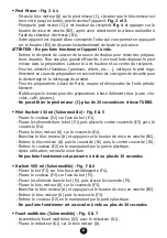 Preview for 8 page of Moulinex Infiny Force DD863G10 Manual