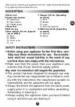 Preview for 11 page of Moulinex Infiny Force DD863G10 Manual