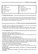 Предварительный просмотр 26 страницы Moulinex JU2000 Manual