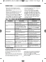 Предварительный просмотр 11 страницы Moulinex LM2201BA Manual