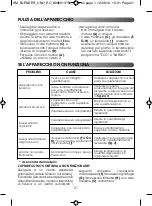 Предварительный просмотр 23 страницы Moulinex LM2201BA Manual