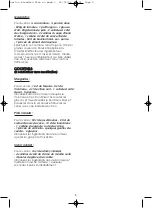 Preview for 9 page of Moulinex LM600E Manual