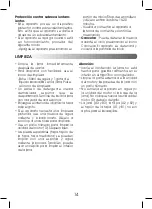 Preview for 16 page of Moulinex LM985A10 Manual