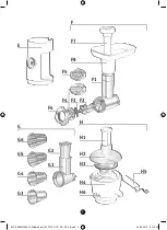 Preview for 3 page of Moulinex Masterchef Gourmet QA408D Manual