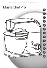 Moulinex Masterchef Pro Manual preview