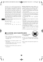 Preview for 12 page of Moulinex MLX-OW5020 User Manual