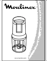 Preview for 1 page of Moulinex MOULINETTE T71 User Manual