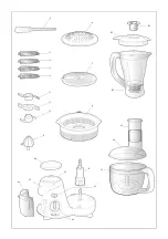 Preview for 2 page of Moulinex Multichef FP125141 Manual