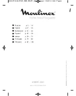 Предварительный просмотр 1 страницы Moulinex NC00015197 Manual