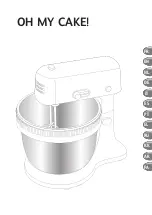 Moulinex OH MY CAKE Manual предпросмотр