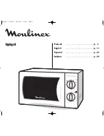 Moulinex Optigril AFW2 User Manual preview