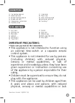 Preview for 3 page of Moulinex Optimo 33L Manual