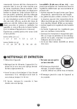 Preview for 13 page of Moulinex OW310E Uno Metall Manual