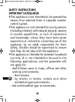 Preview for 38 page of Moulinex OW310E30 Manual