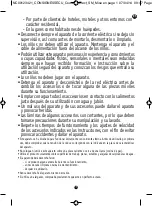 Preview for 13 page of Moulinex SECALIO DJAC DJAC41 Manual