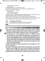 Preview for 44 page of Moulinex SECALIO DJAC DJAC41 Manual