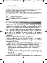 Preview for 52 page of Moulinex SECALIO DJAC DJAC41 Manual