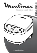 Moulinex Simply Cook Plus Manual preview