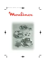 Preview for 1 page of Moulinex SM 152233 Manual