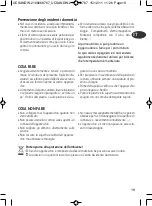 Preview for 19 page of Moulinex SM180811 Manual