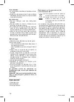 Preview for 10 page of Moulinex Subito 4 FG370811 Manual