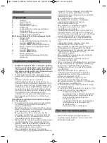 Preview for 39 page of Moulinex SUBITO FT 1105 Instructions For Use Manual