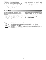 Preview for 6 page of Moulinex turbomix plus Manual