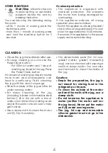 Preview for 6 page of Moulinex ULTRABLEND COOK + LM965 Series Manual