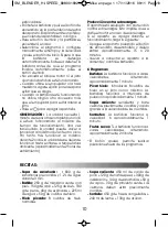 Preview for 12 page of Moulinex Ultrablend LM935E10 Manual
