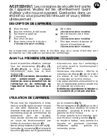 Preview for 3 page of Moulinex UNO LM2201B1 Manual