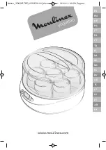 Moulinex Yogurteo YG2301 Manual preview