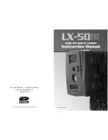 Предварительный просмотр 1 страницы Moultrie LX-50IR Instruction Manual