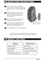 Preview for 3 page of Moultrie M40 Instructions Manual