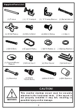 Preview for 2 page of Mount-It! MI-2751 Installation Instructions Manual