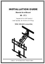 Mount-It! MI-373 Installation Manual предпросмотр