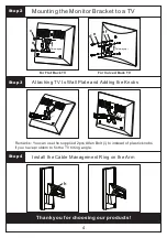 Preview for 4 page of Mount-It! MI-705 Installation Instructions