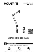 Preview for 1 page of Mount-It! MI-7610 Installation Manual