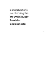 Preview for 3 page of Mountain Buggy freerider Instructions Manual