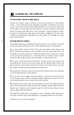 Preview for 2 page of Mountain Equipment Co-Op Mesh Hall Quick Start Manual