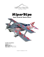 Mountain Models HiperBipe Instruction Manual предпросмотр