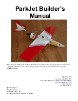 Mountain Models ParkJet Build Manual предпросмотр